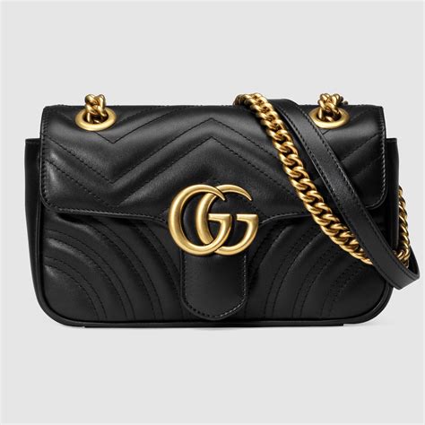 black gucci small purse